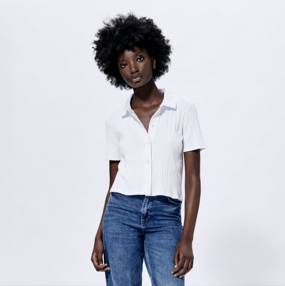 Zara button down shirt